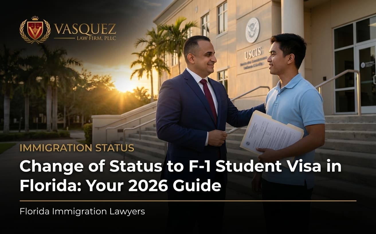 Cambio de Estatus a Visa de Estudiante F-1… — guía del abogado de inmigración en Florida