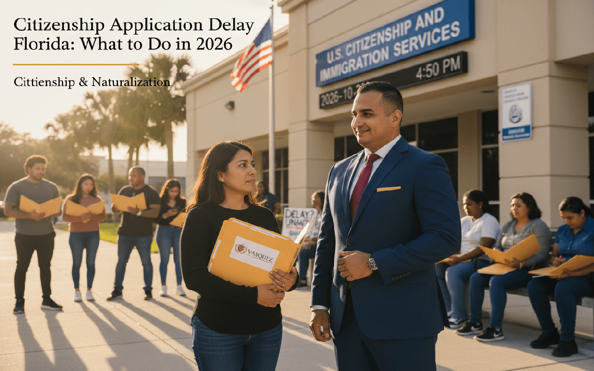 Retraso Solicitud Ciudadanía Florida: Qué Hacer… — ley de inmigración Florida explicada