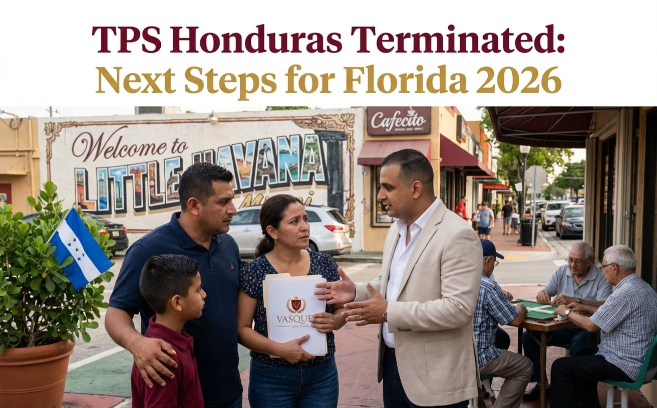 TPS Honduras Terminated: Next Steps for Florida 2026 - Florida Immigration Lawyers