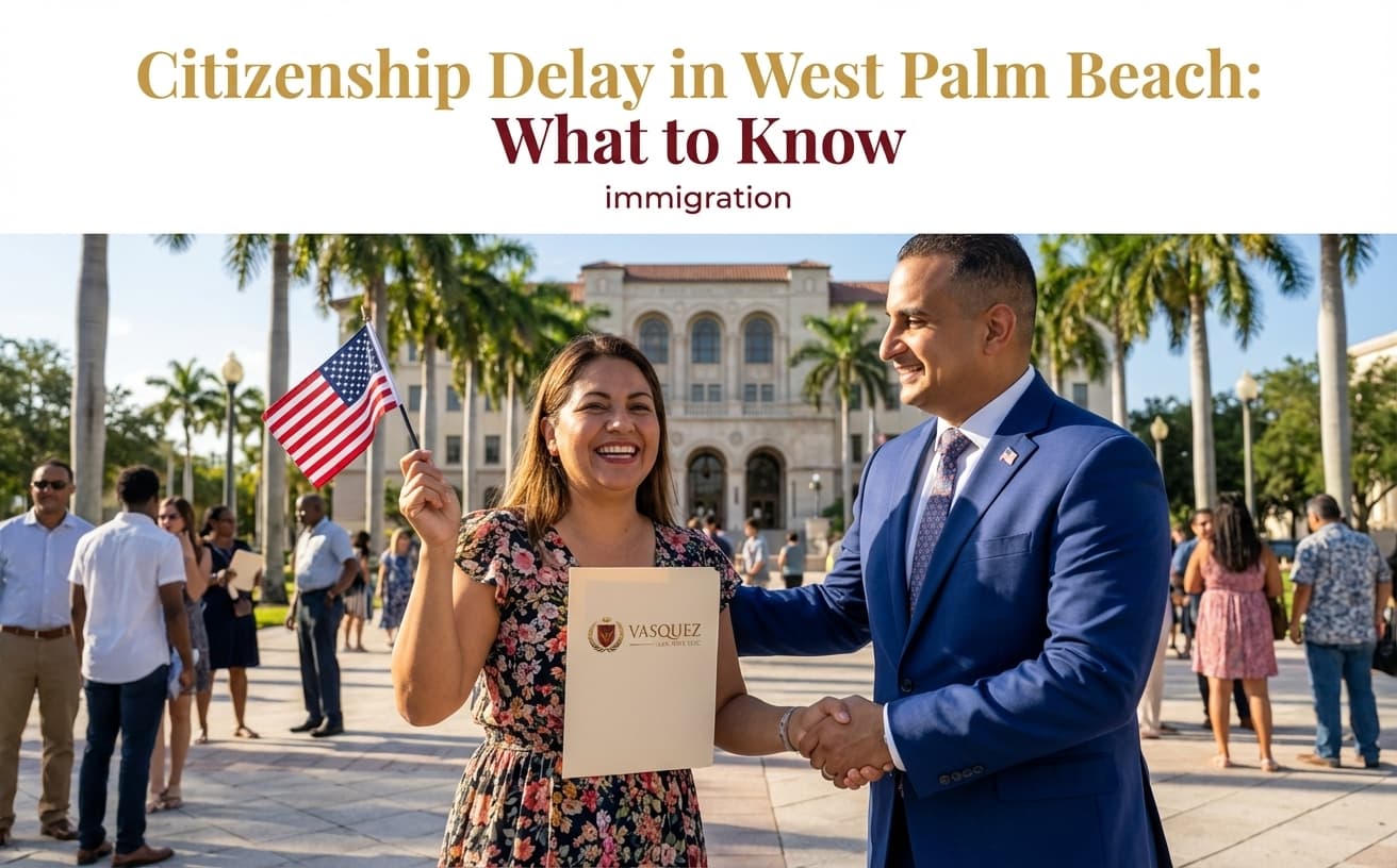 Retraso en la Ciudadanía en West Palm… — guía del abogado de inmigración en Florida