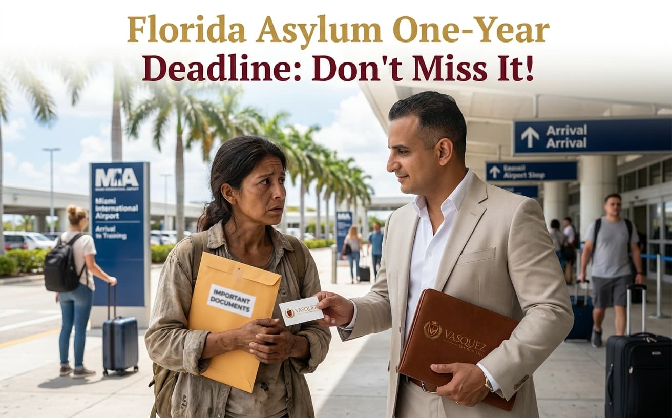 Asilo en Florida: Plazo de Un Año - ¡No Lo… — guía del abogado de inmigración en Florida
