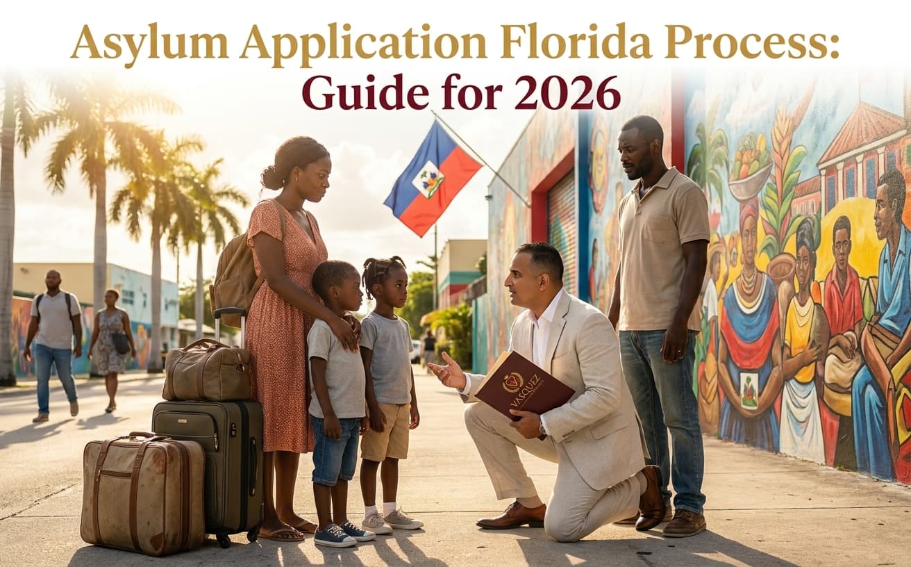 Proceso de Solicitud de Asilo en Florida: Guía 2026 — ley de inmigración Florida explicada