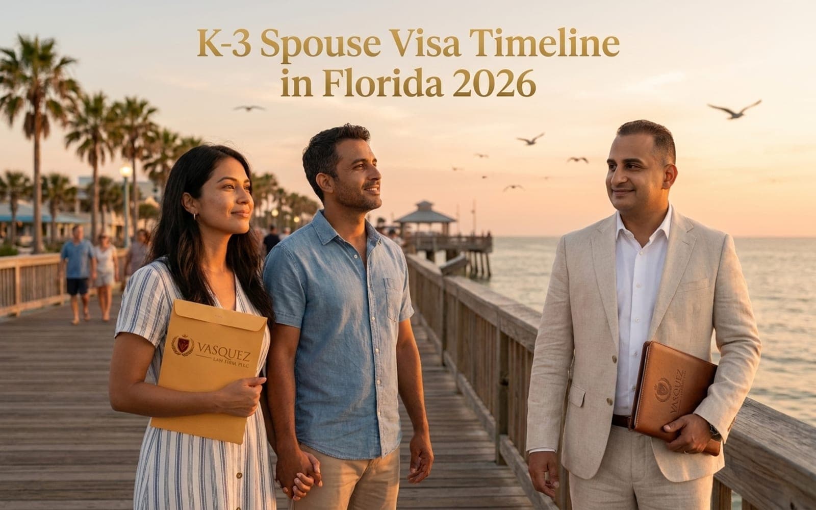 Cronología de la visa K-3 para cónyuges en… — ley de inmigración Florida explicada