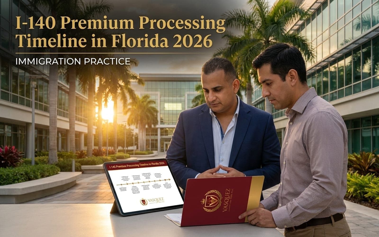 Cronograma de Procesamiento Premium I-140 en… — ley de inmigración Florida explicada