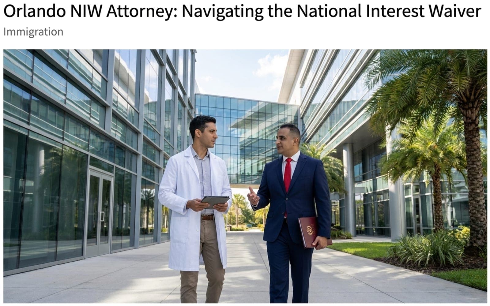 Abogado de NIW en Orlando: Navegando… — Vasquez Law Firm abogados de inmigración Florida