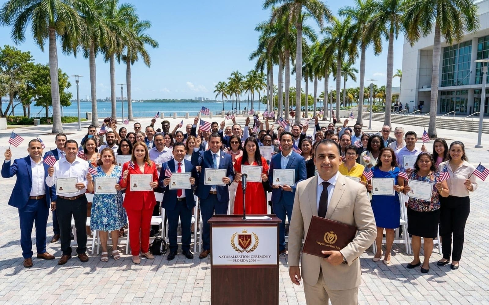 Ceremonias de Naturalización en Florida:… — guía del abogado de inmigración en Florida