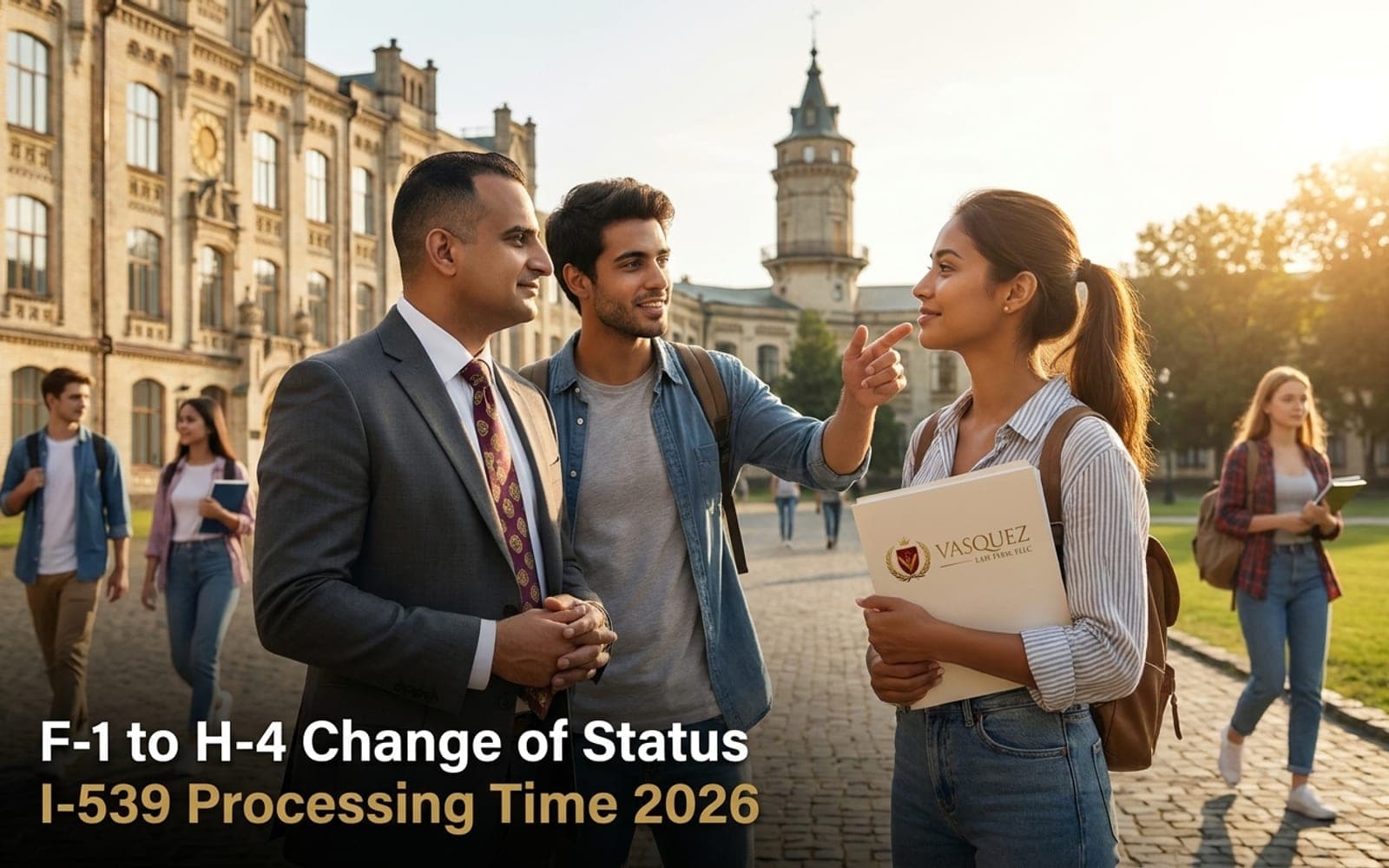 F-1 to H-4 Change of Status I-539 Processing Time 2026 — immigration law guide for Florida