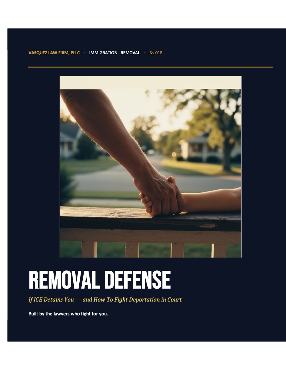 Removal (Deportation) Defense — cover
