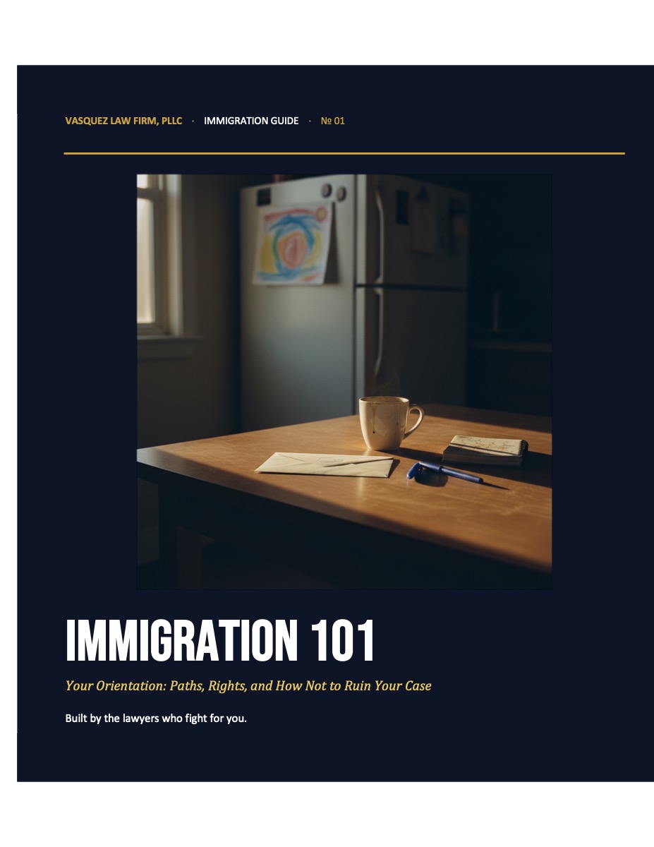Immigration 101 — Orientation — cover
