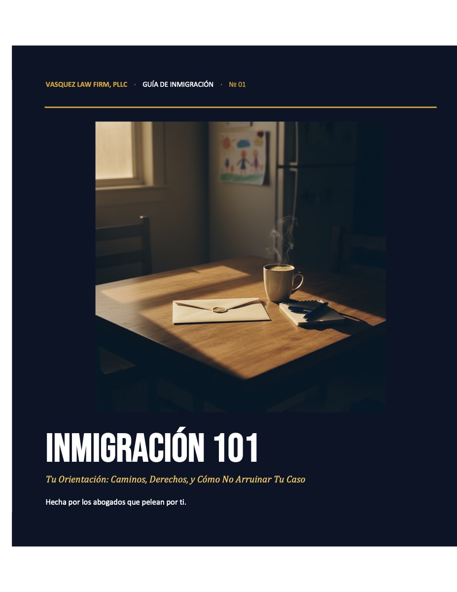Inmigración 101 — Orientación — portada