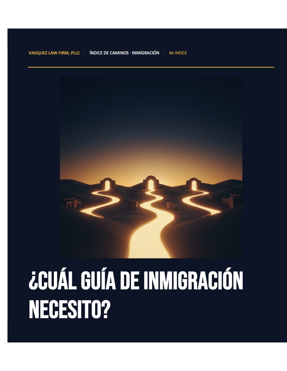 Índice de Caminos · Inmigración — portada